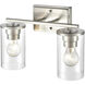 Verlana 2 Light 14 inch Brushed Nickel Bathroom Vanity Light Wall Light